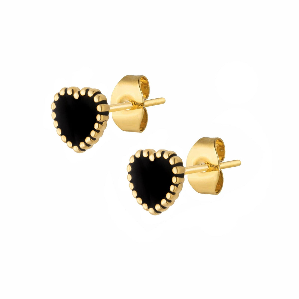 BohoMoon Stainless Steel Sorrow Stud Earrings Gold