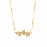 BohoMoon Stainless Steel Space Necklace Gold