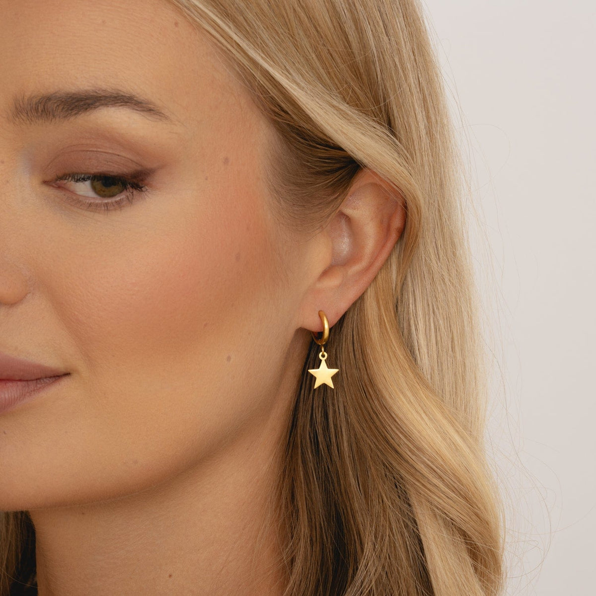 Bohomoon Stainless Steel Stargirl Hoop Earrings