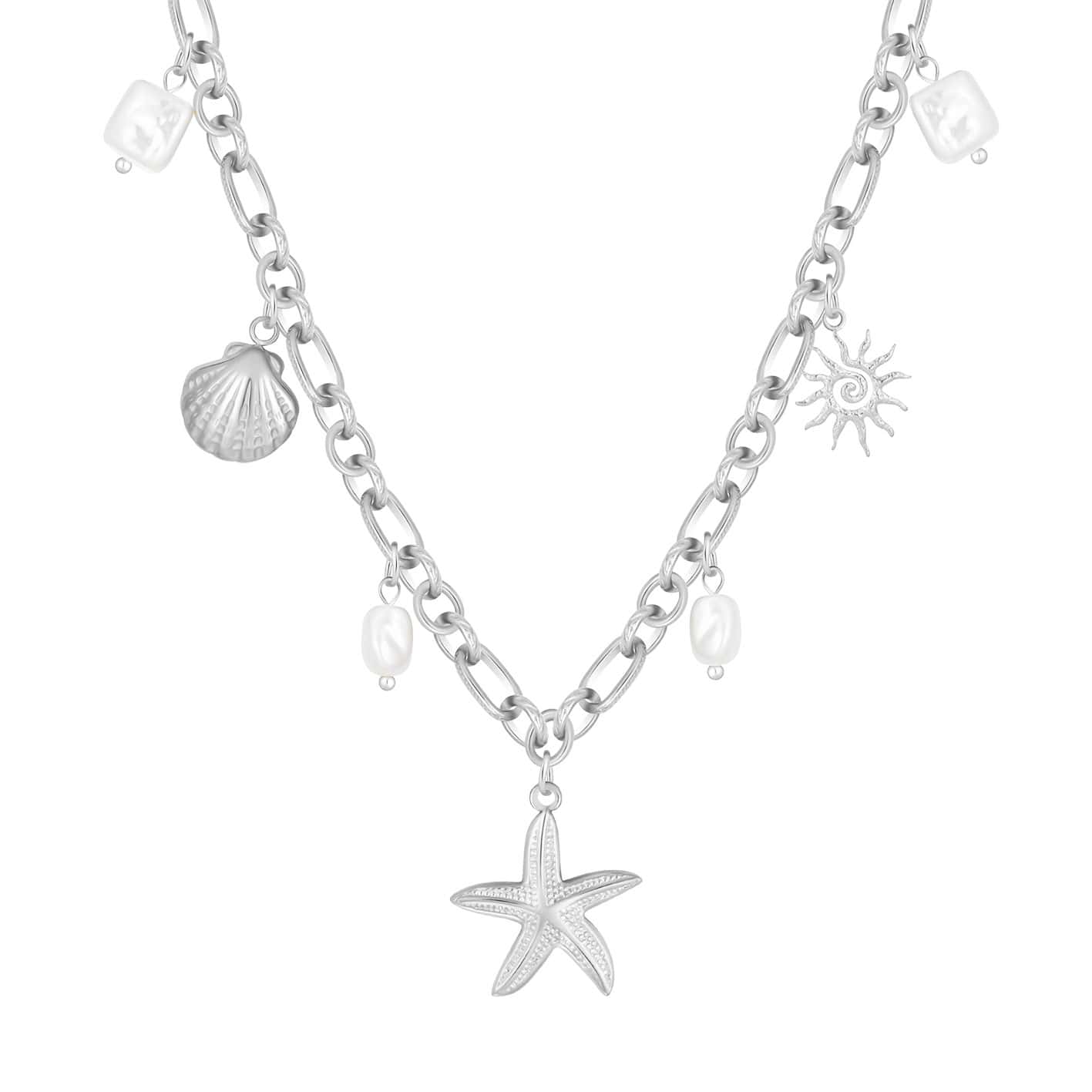 Bohomoon Stainless Steel Stassi Charm Necklace