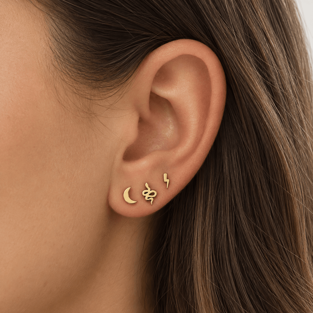 Bohomoon Stainless Steel Stormi Stud Earrings