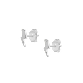 BohoMoon Stainless Steel Stormi Stud Earrings Silver