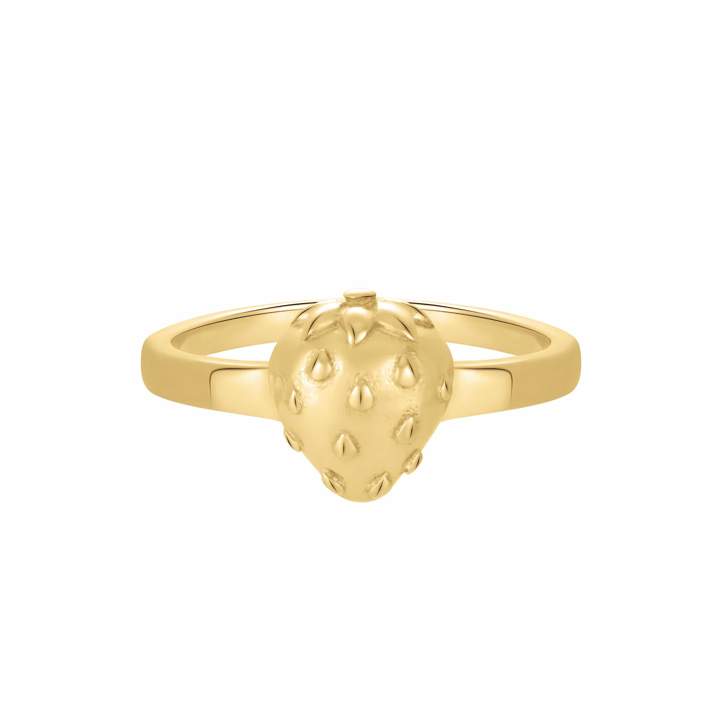 Bohomoon Stainless Steel Strawberry Ring