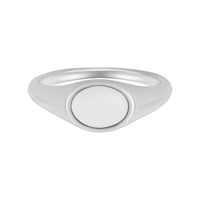Bohomoon Stainless Steel Suede Ring