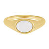 Bohomoon Stainless Steel Suede Ring