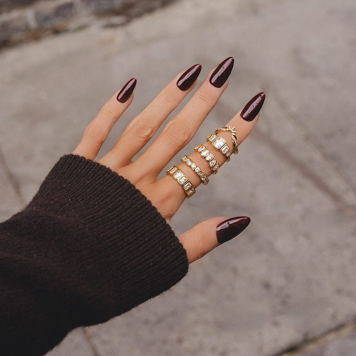 Bohomoon Stainless Steel Sunday Ring