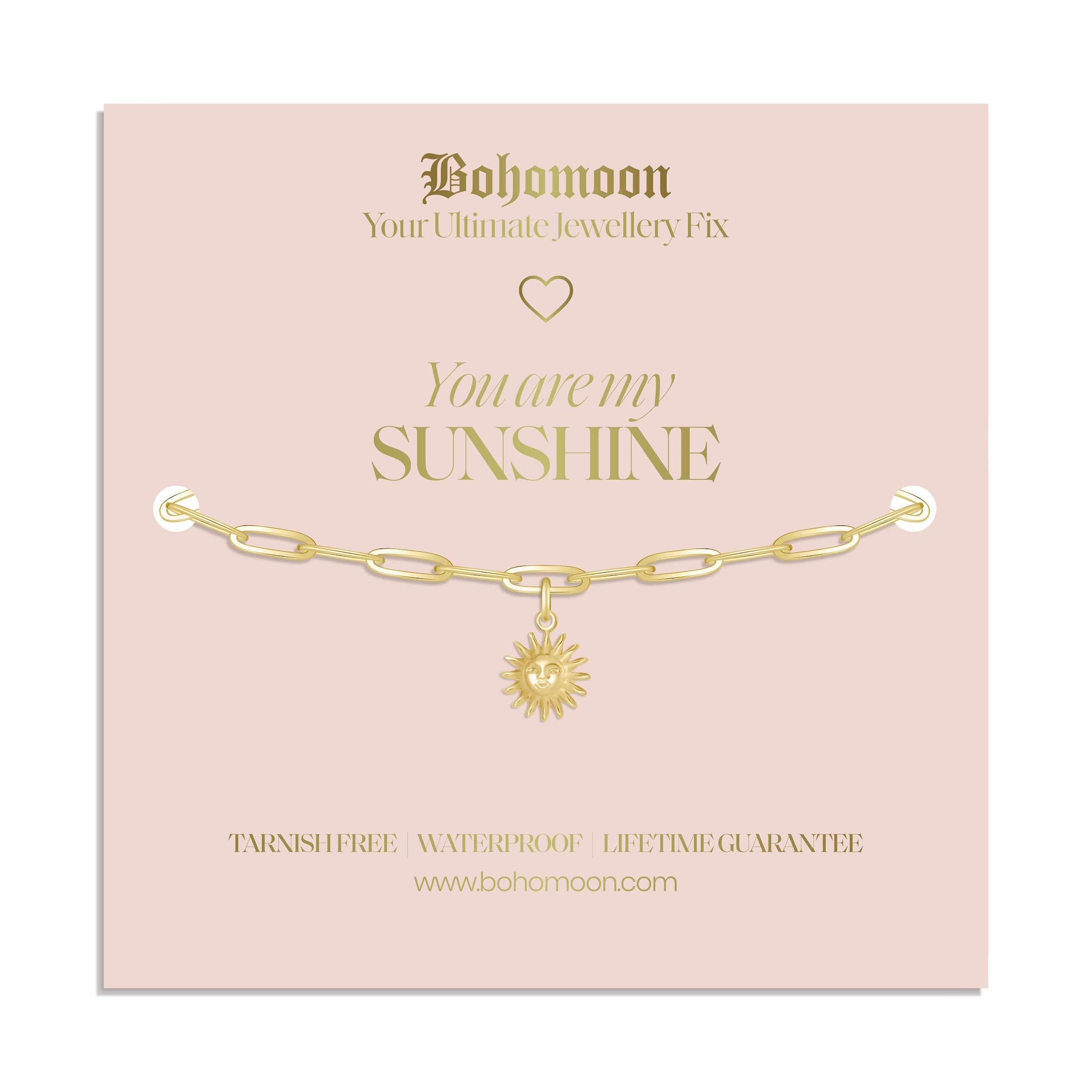 Bohomoon Stainless Steel Sunshine Bracelet