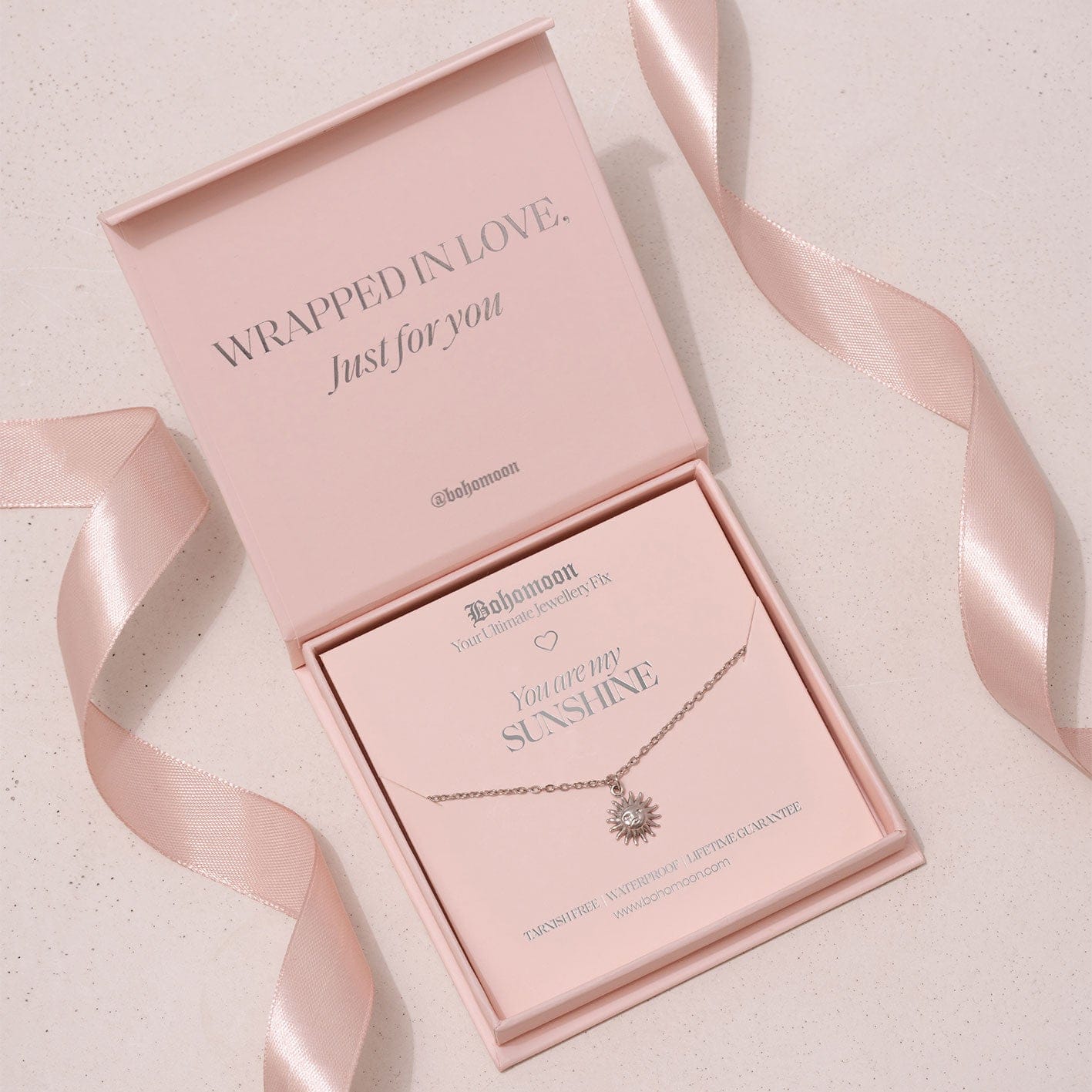 Bohomoon Stainless Steel Sunshine Necklace