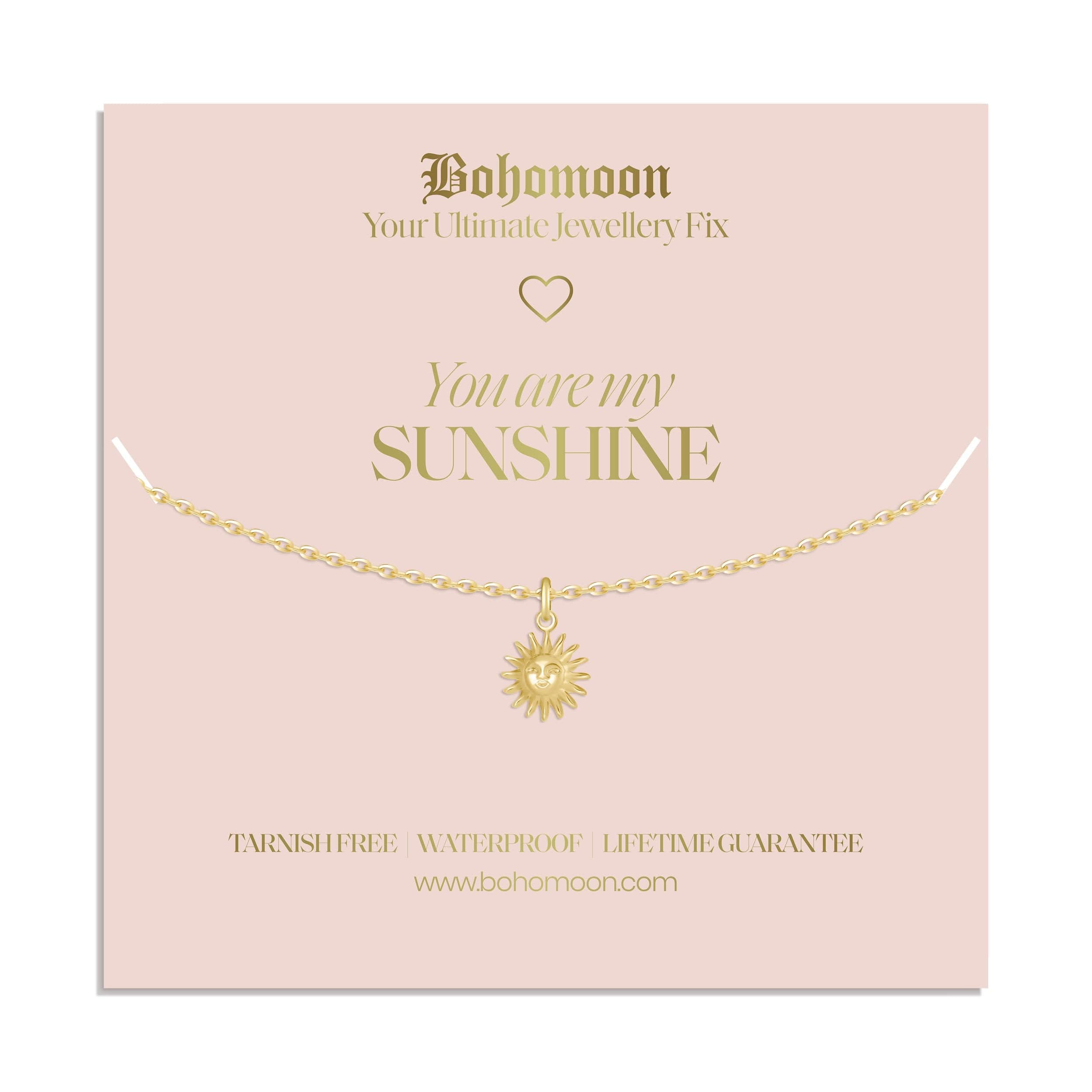 Bohomoon Stainless Steel Sunshine Necklace