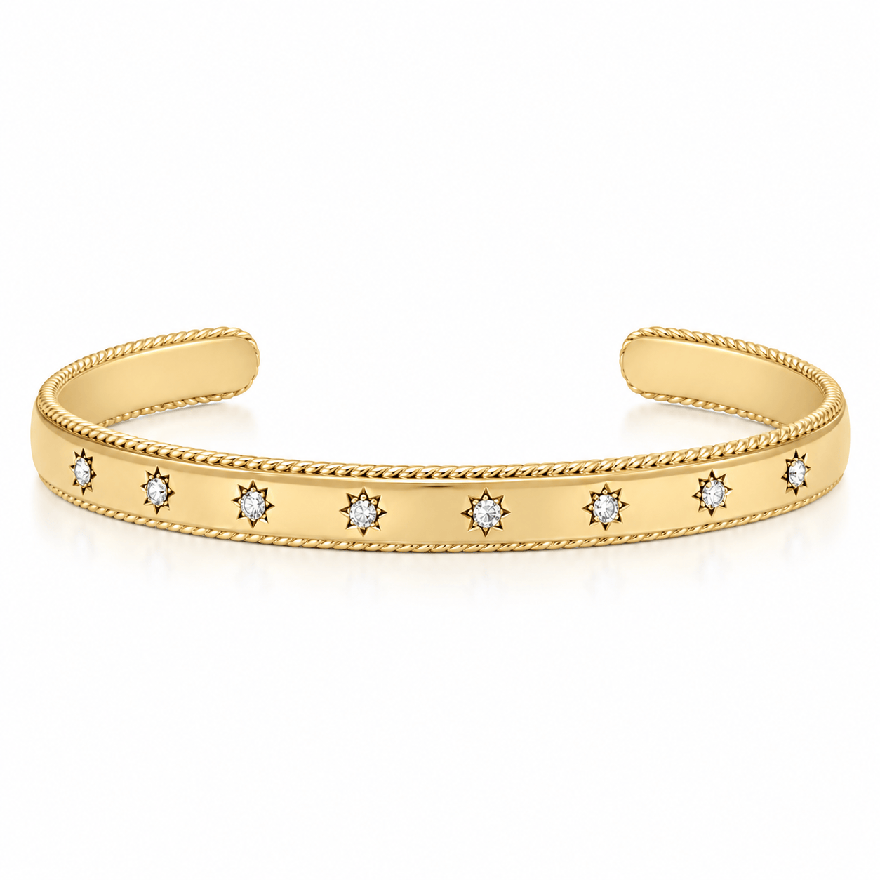 Bohomoon Stainless Steel Supernova Cuff Bracelet