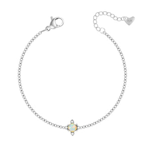 Bohomoon Stainless Steel Talia Opal Bracelet