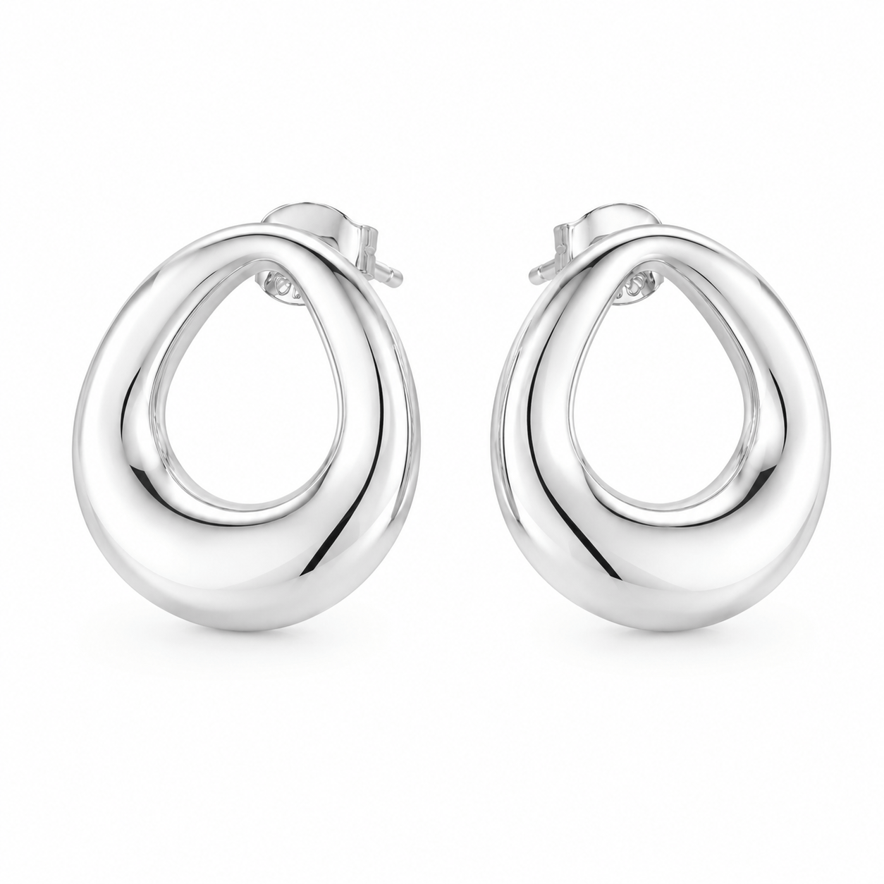Bohomoon Stainless Steel Tangier Stud Earrings