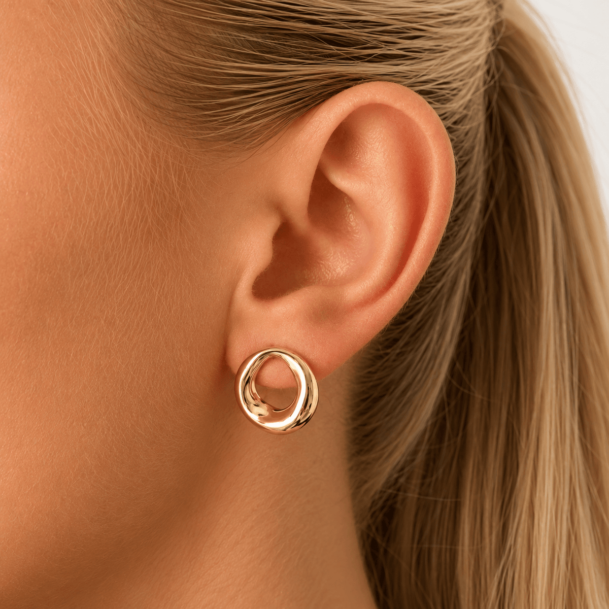 Bohomoon Stainless Steel Tangier Stud Earrings