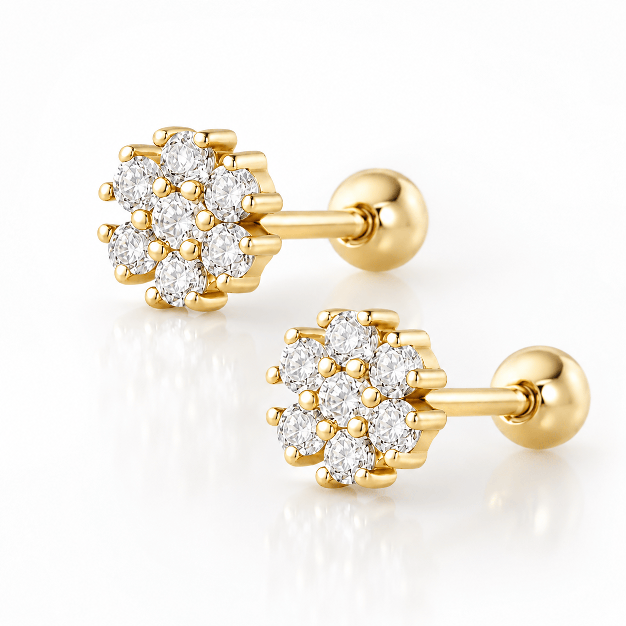 Bohomoon Stainless Steel Tatum Stud Earrings