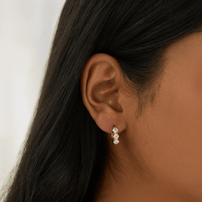 Bohomoon Stainless Steel Tess Hoop Earrings