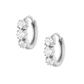 Bohomoon Stainless Steel Tess Hoop Earrings