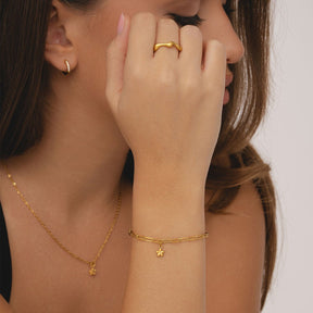 Bohomoon Stainless Steel Thank You Bracelet