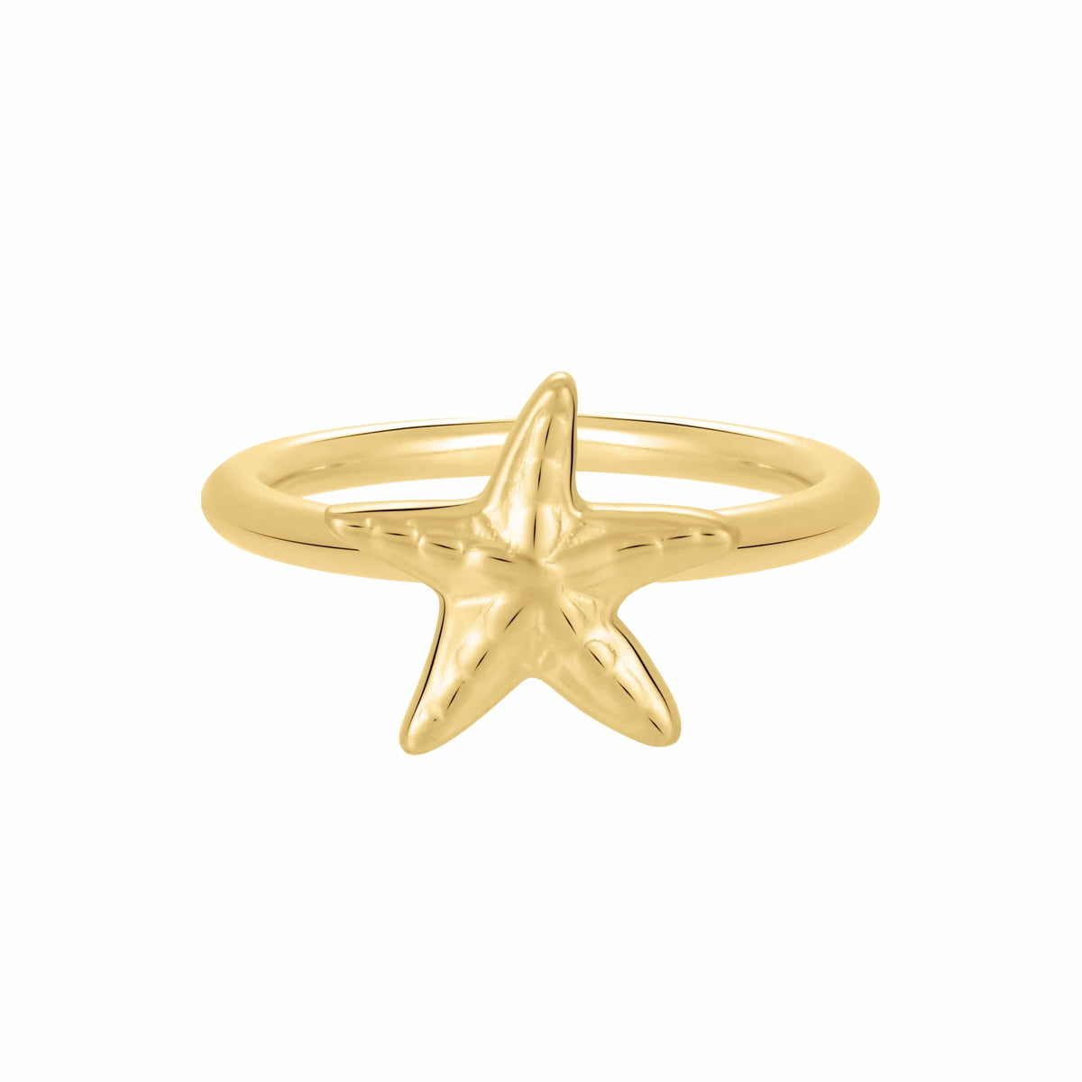 Bohomoon Stainless Steel Treasure Starfish Ring