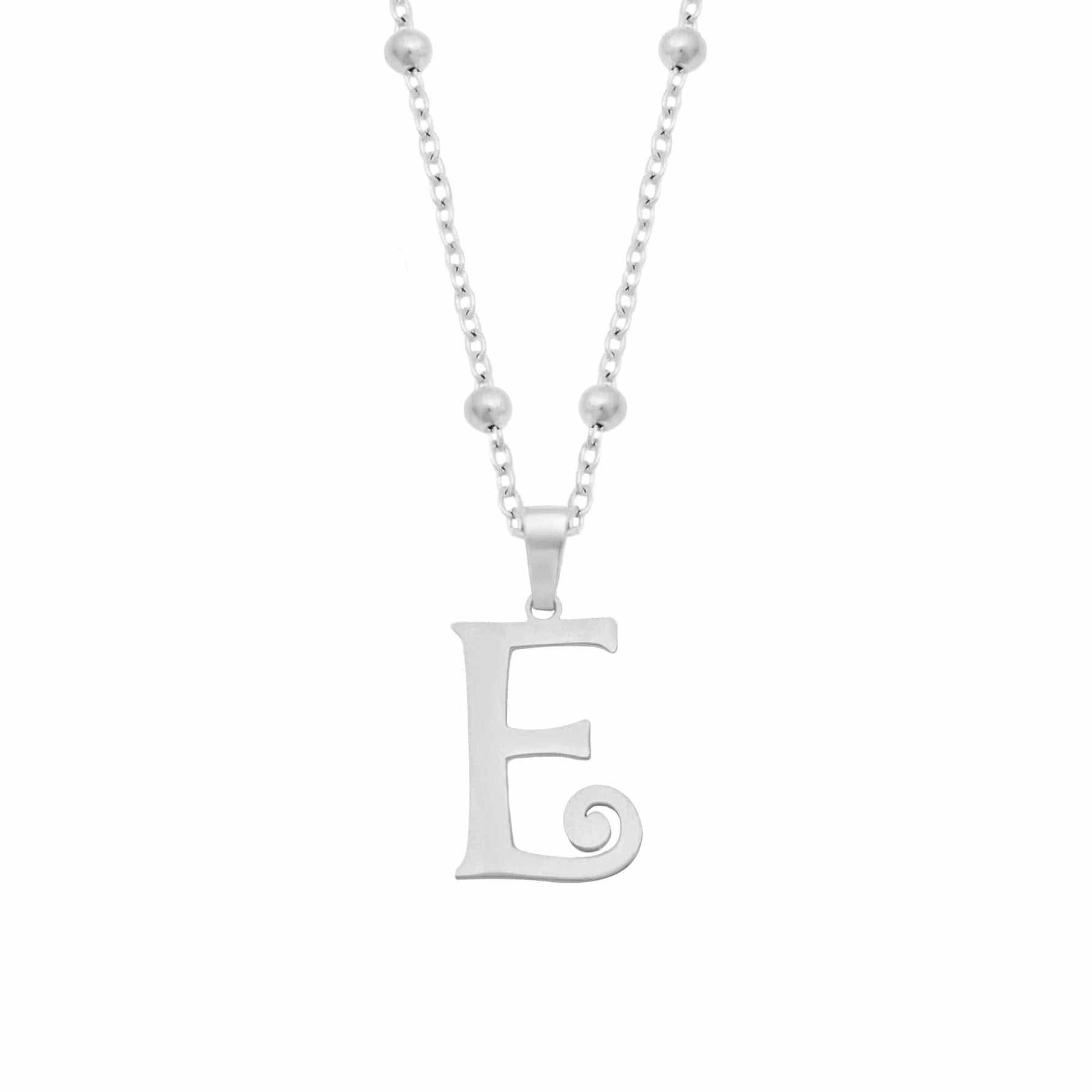 Bohomoon Stainless Steel Trivia Initial Necklace