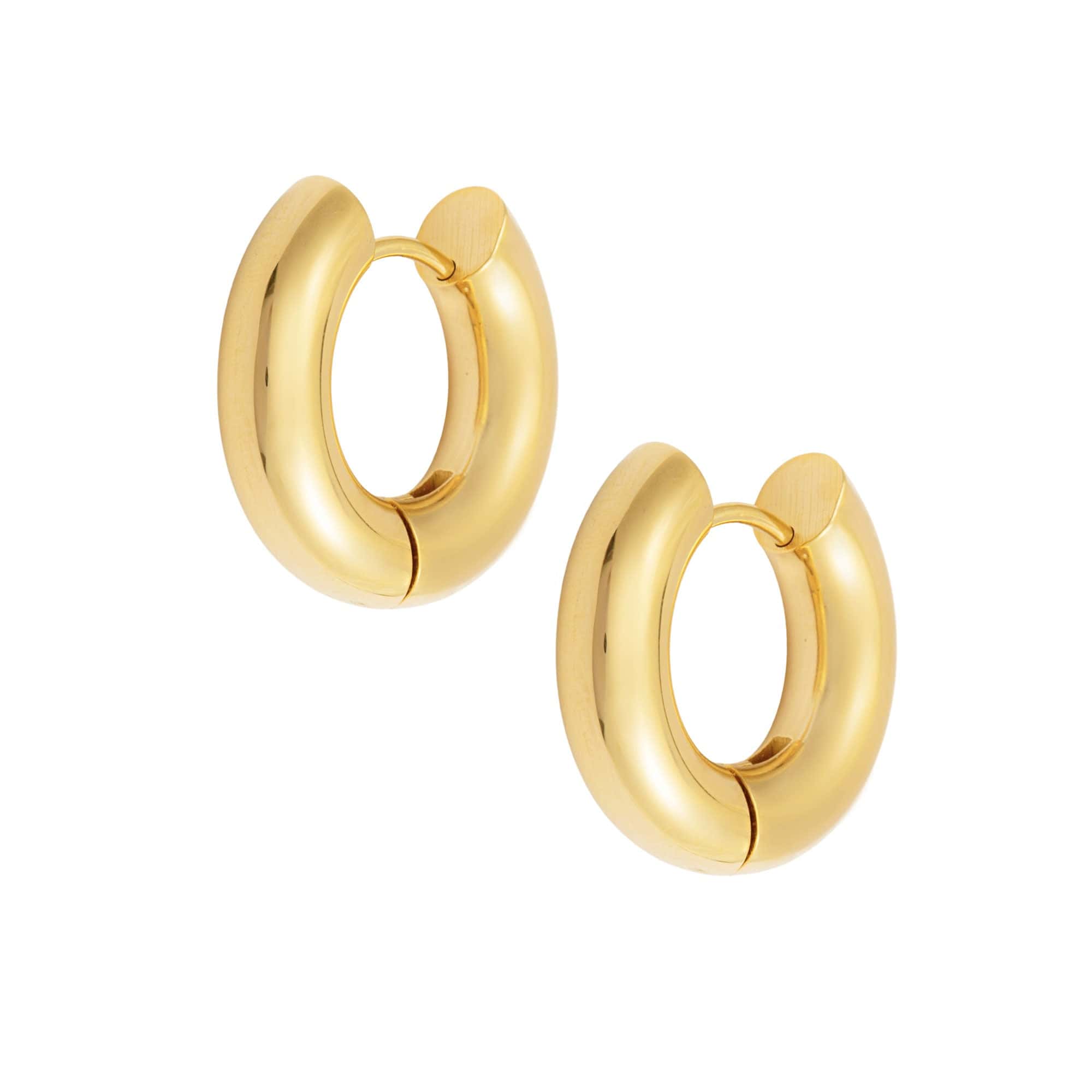 BOHOMOON Tube Hoop Earrings | Waterproof & Tarnish Free Stainless