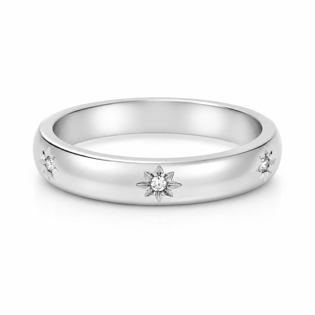 Bohomoon Stainless Steel Twilight Glow Star Ring