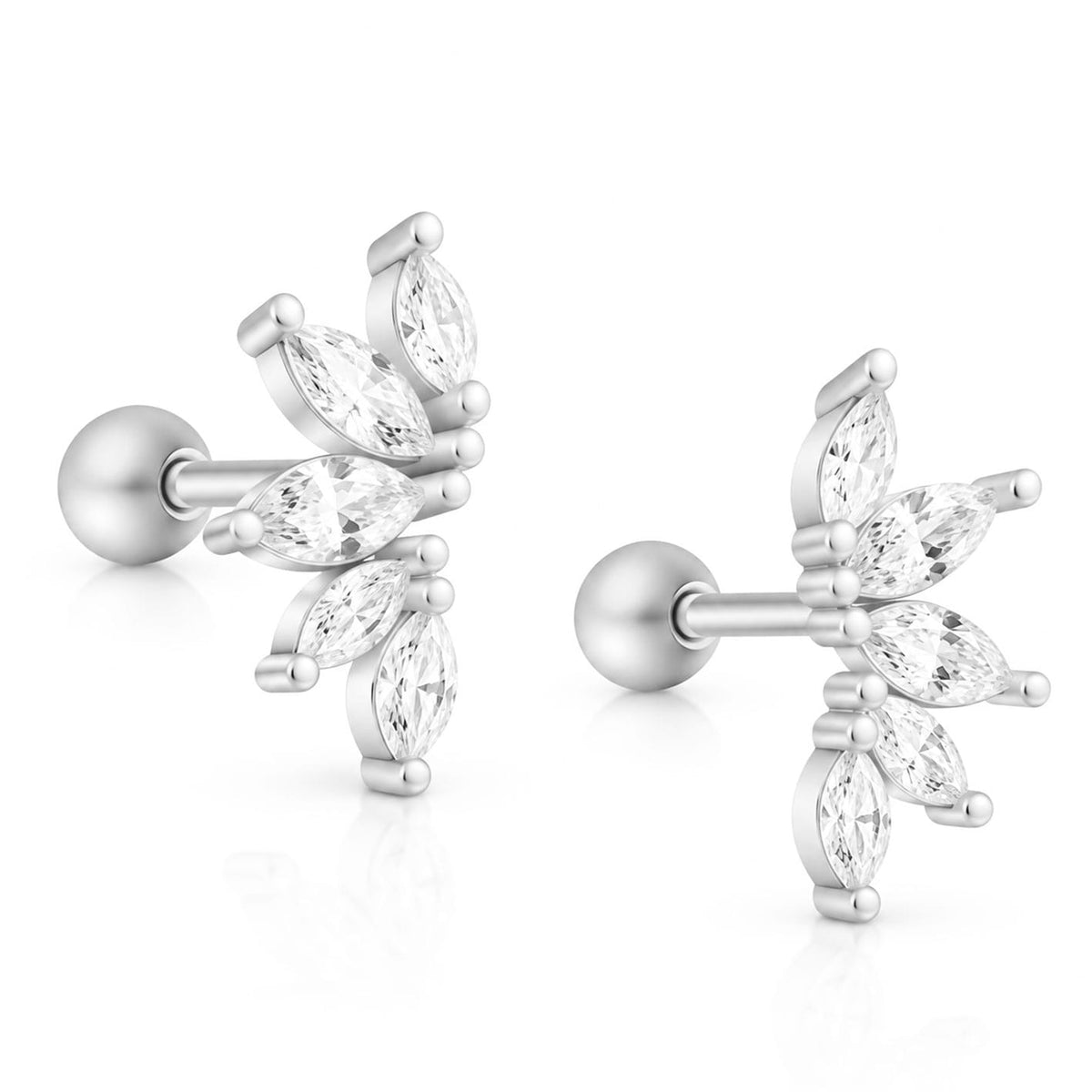 Bohomoon Stainless Steel Valdez Stud Earrings