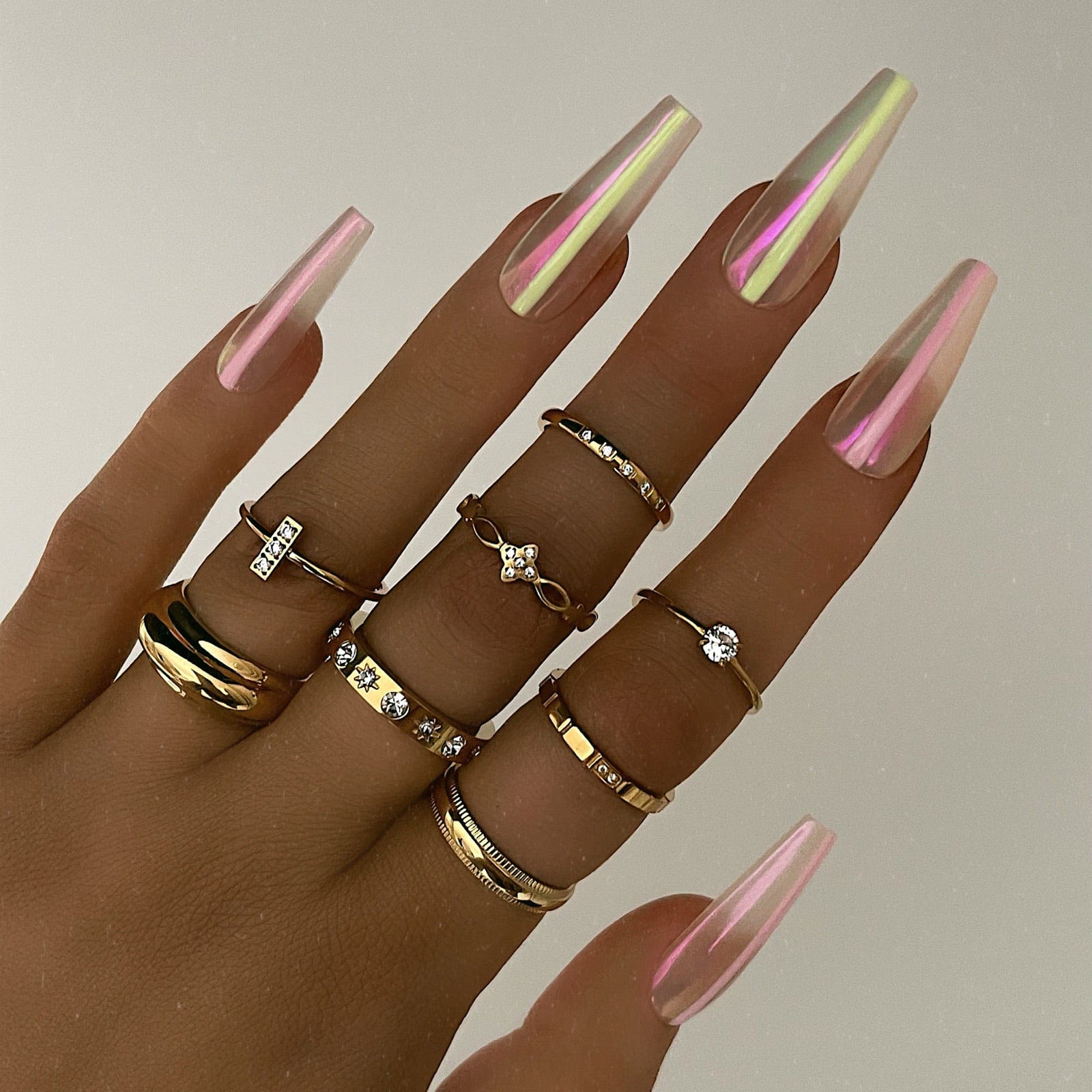 BohoMoon Stainless Steel Valletta Ring