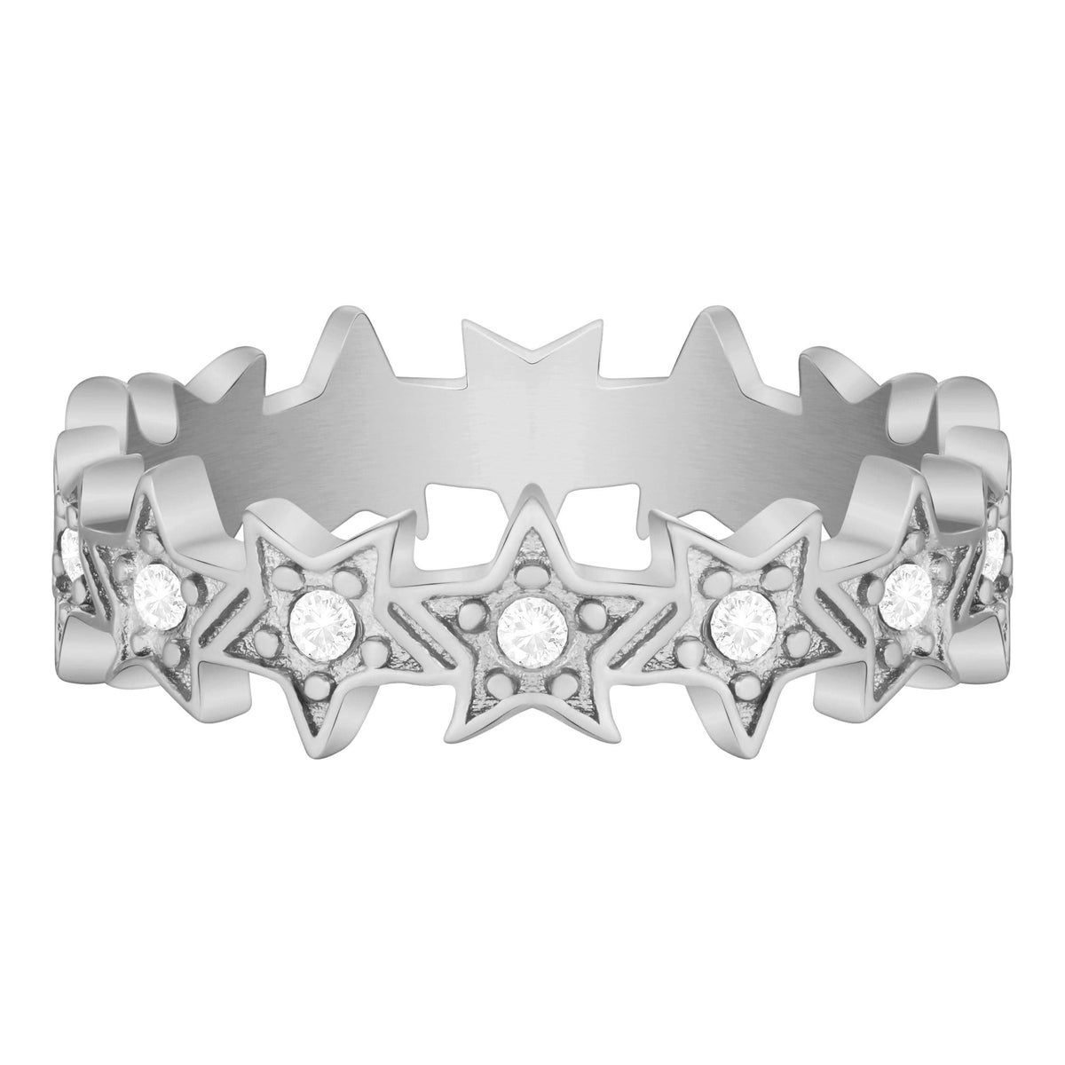 Bohomoon Stainless Steel Varsity Star Ring