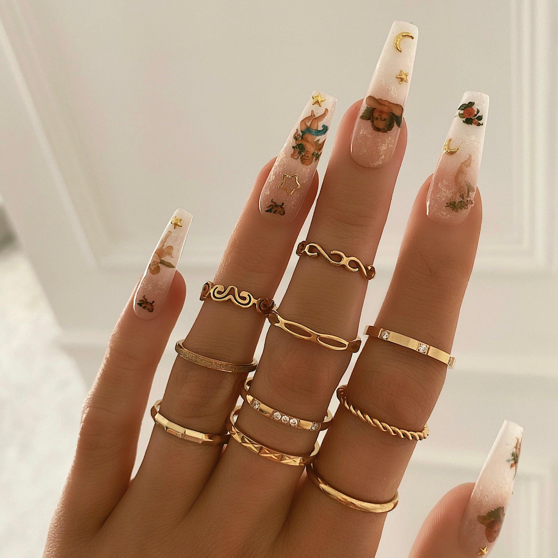 BohoMoon Stainless Steel Vice Ring