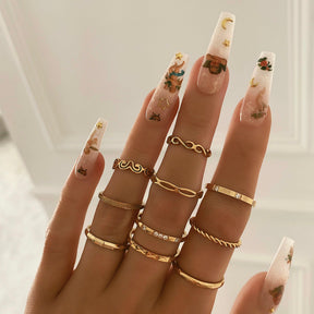 BohoMoon Stainless Steel Vice Ring