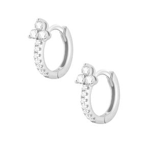 Bohomoon Stainless Steel Victoria Hoop Earrings