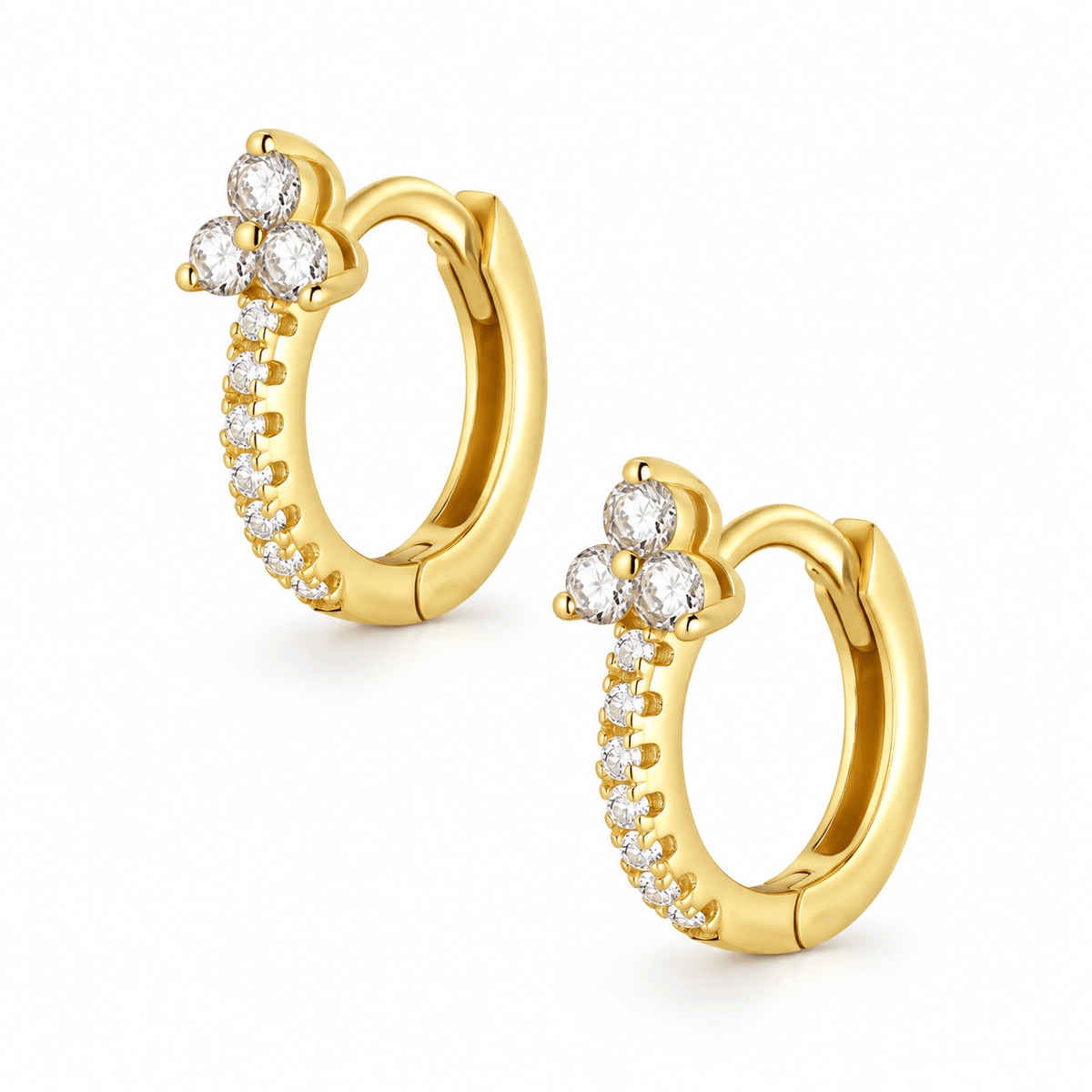 Bohomoon Stainless Steel Victoria Hoop Earrings