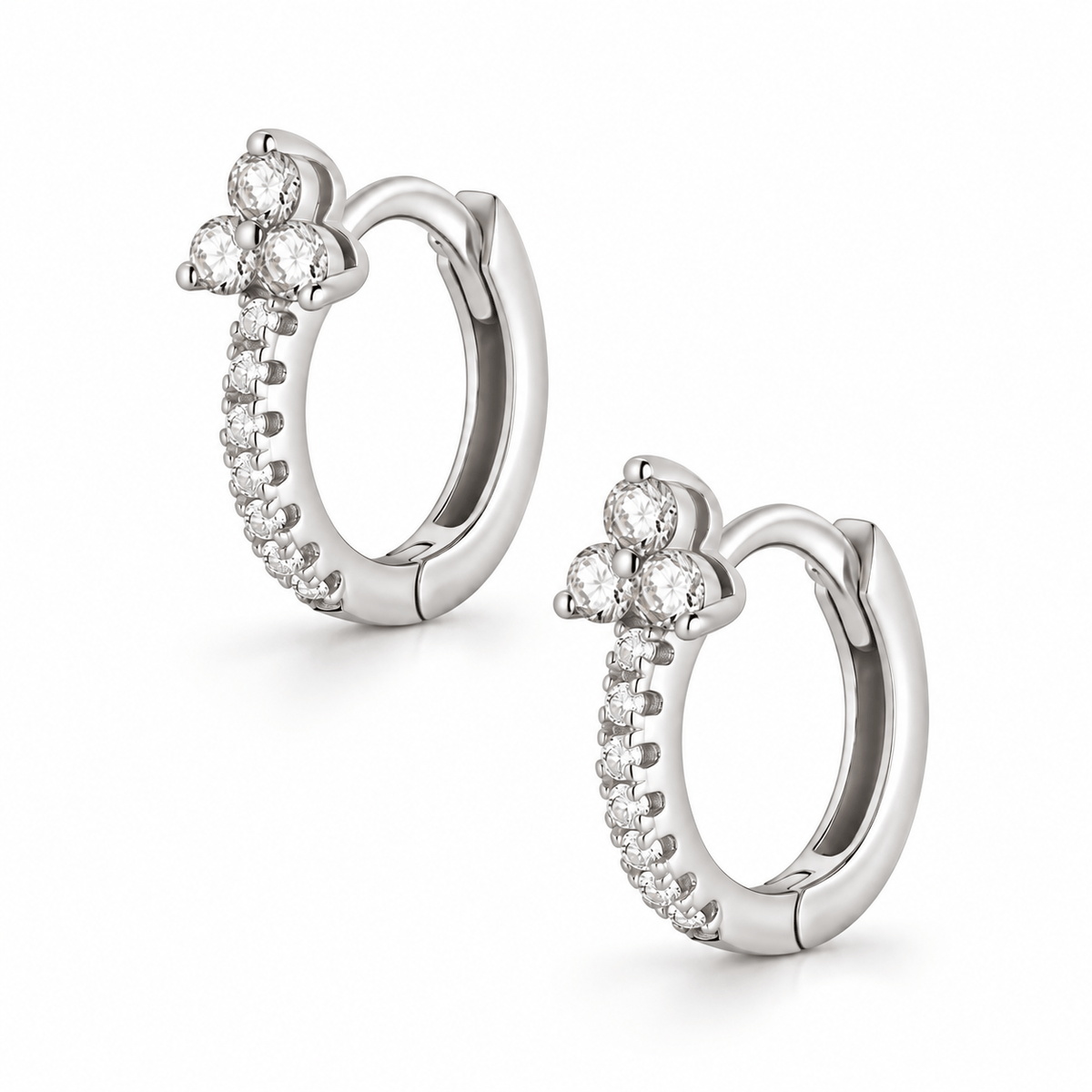 Bohomoon Stainless Steel Victoria Hoop Earrings