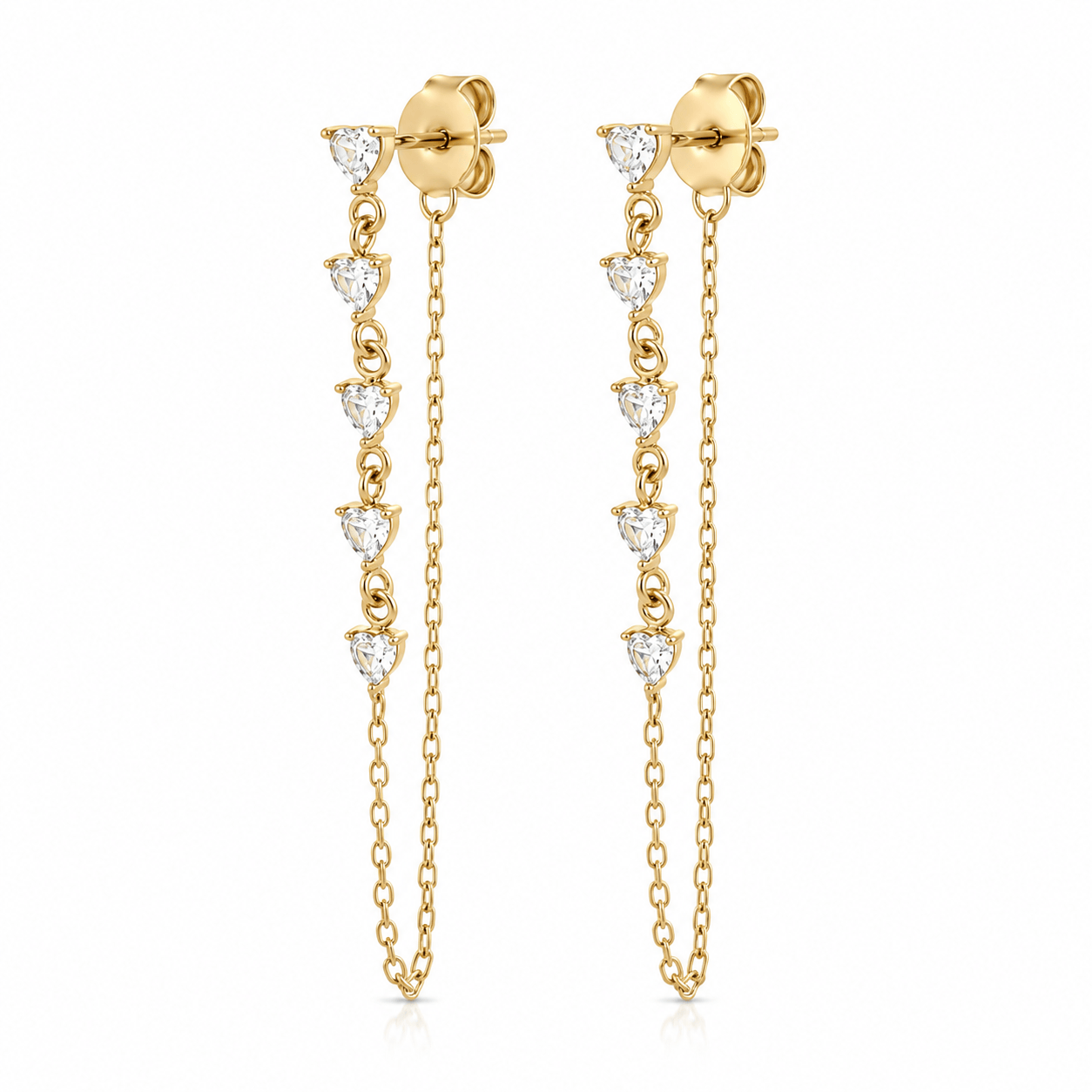 Bohomoon Stainless Steel Vida Stud Earrings