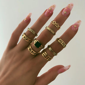 BohoMoon Stainless Steel Vine Ring