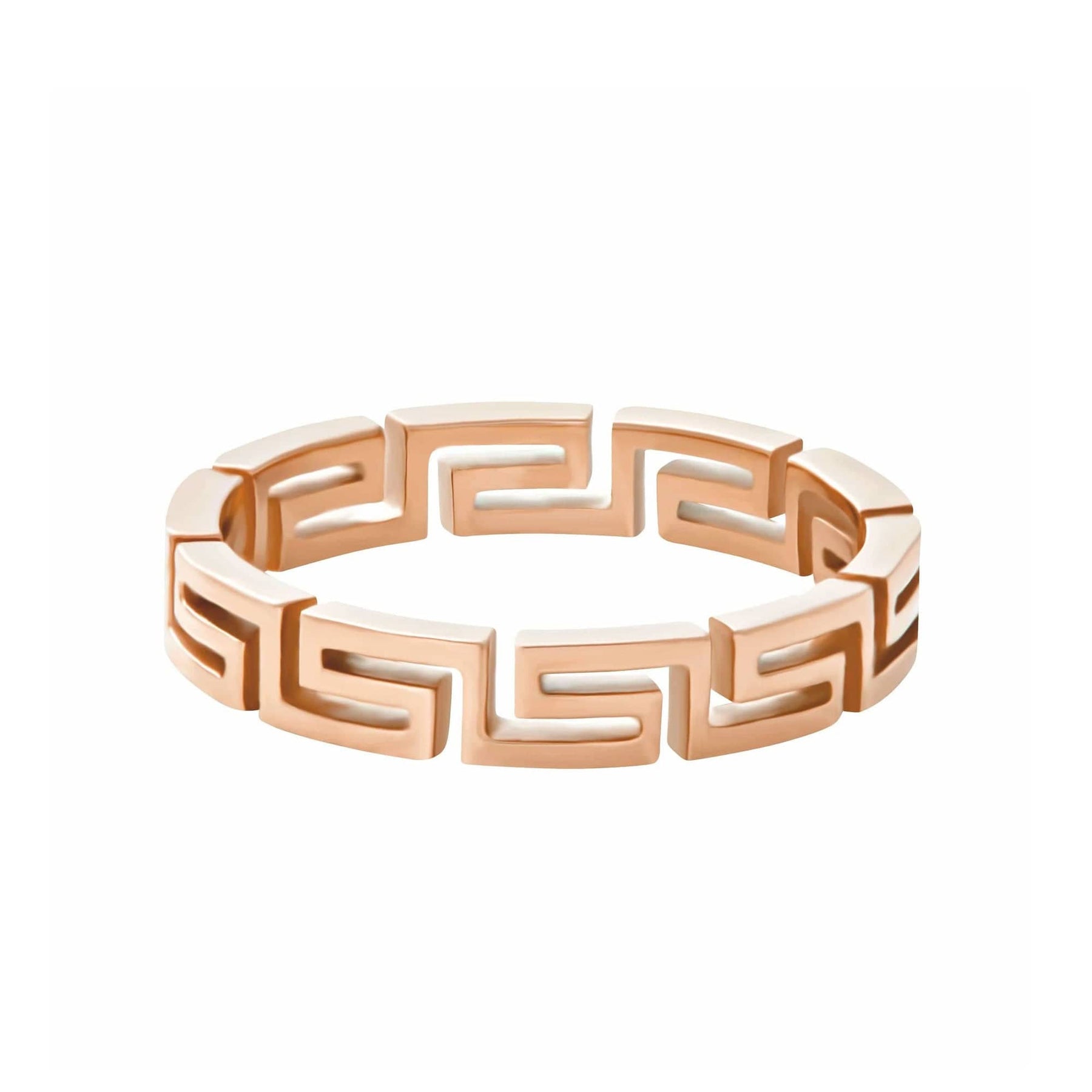 BohoMoon Stainless Steel Vine Ring Rose Gold / US 5 / UK J / EUR 49 (x small)