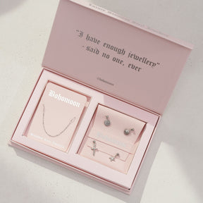 Bohomoon Stainless Steel Woven Glide Chain