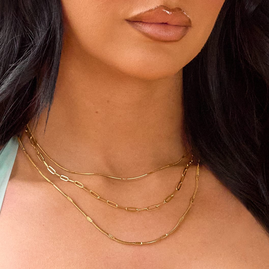 Bohomoon Stainless Steel Wilde Layered Necklace
