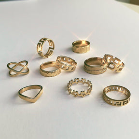 BohoMoon Stainless Steel Wish Ring
