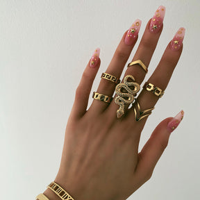 BohoMoon Stainless Steel Wish Ring