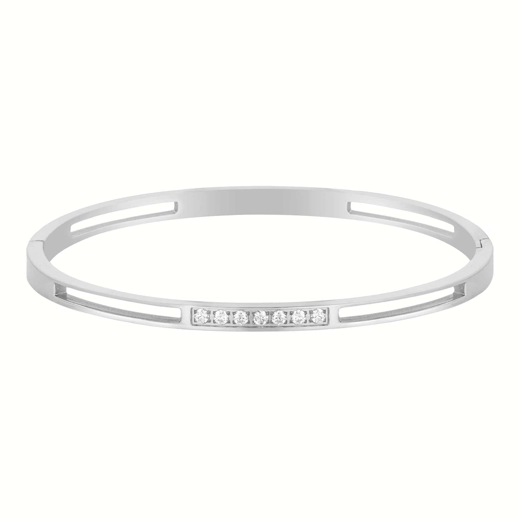 BohoMoon Stainless Steel Yasmine Bracelet Silver