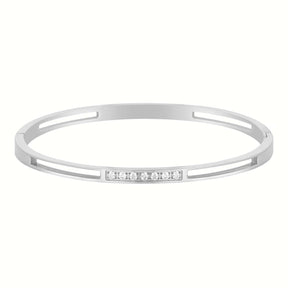 BohoMoon Stainless Steel Yasmine Bracelet Silver