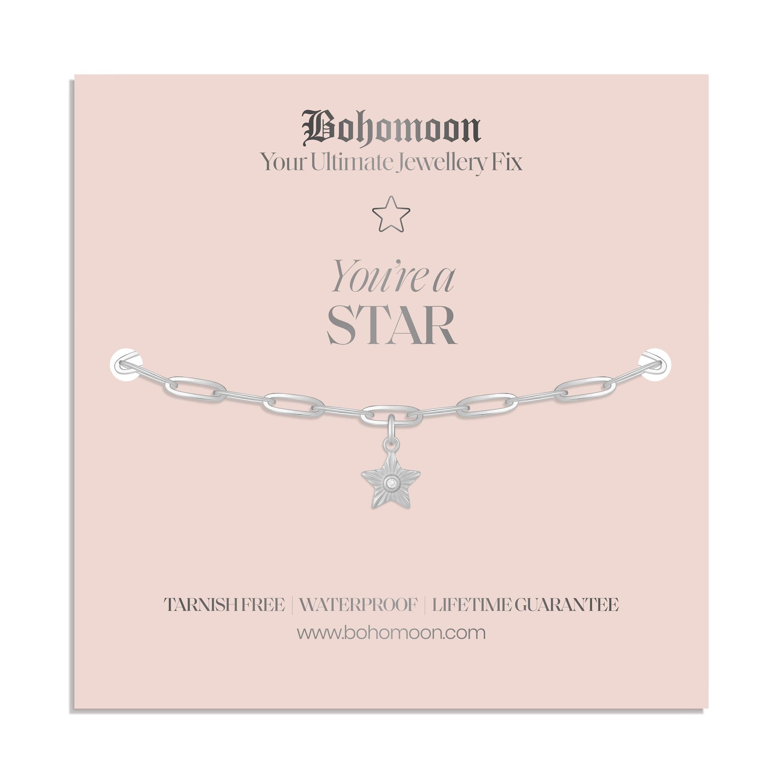 Bohomoon Stainless Steel You're A Star Bracelet