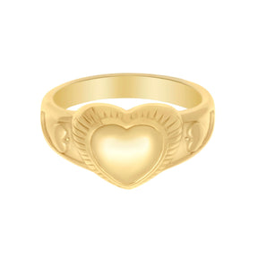 BohoMoon Stainless Steel Yours Truly Ring Gold / US 6 / UK L / EUR 51 (small)