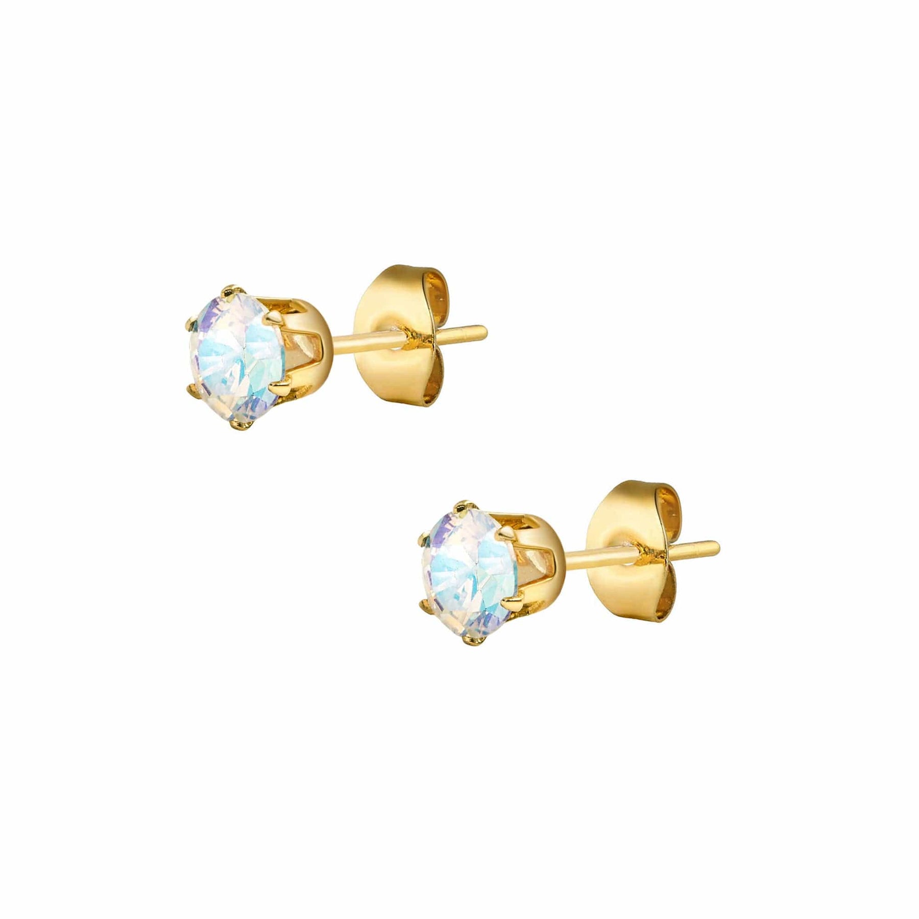 BohoMoon Stainless Steel Zariah Stud Earrings Gold