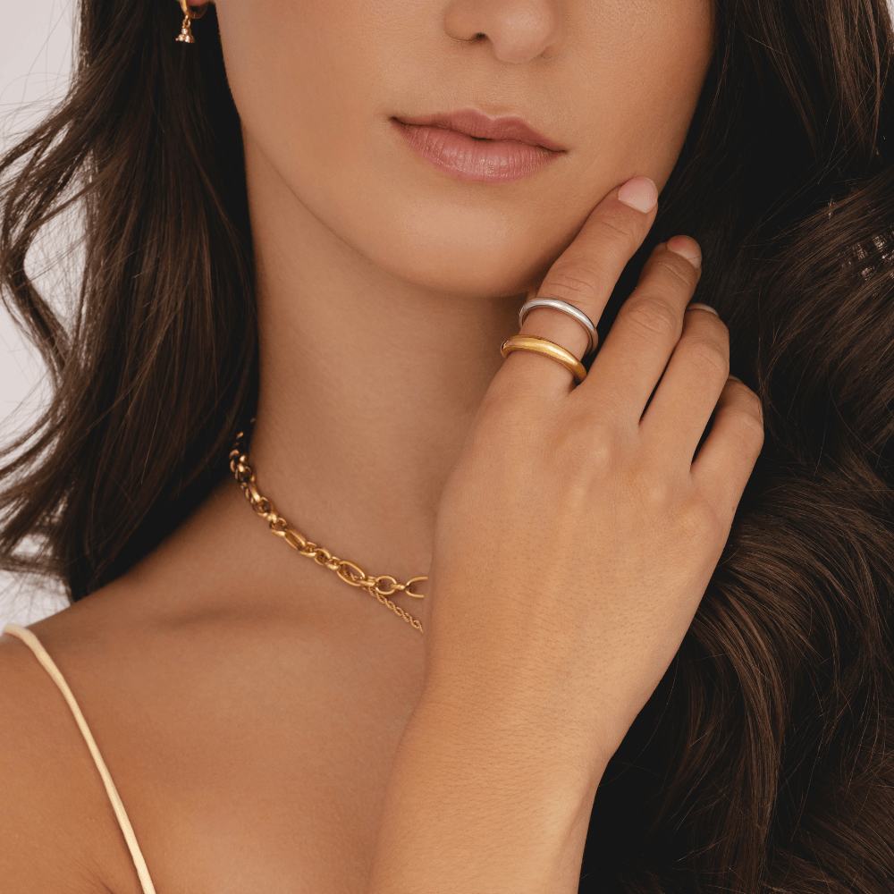 Bohomoon Stainless Steel Zest Ring