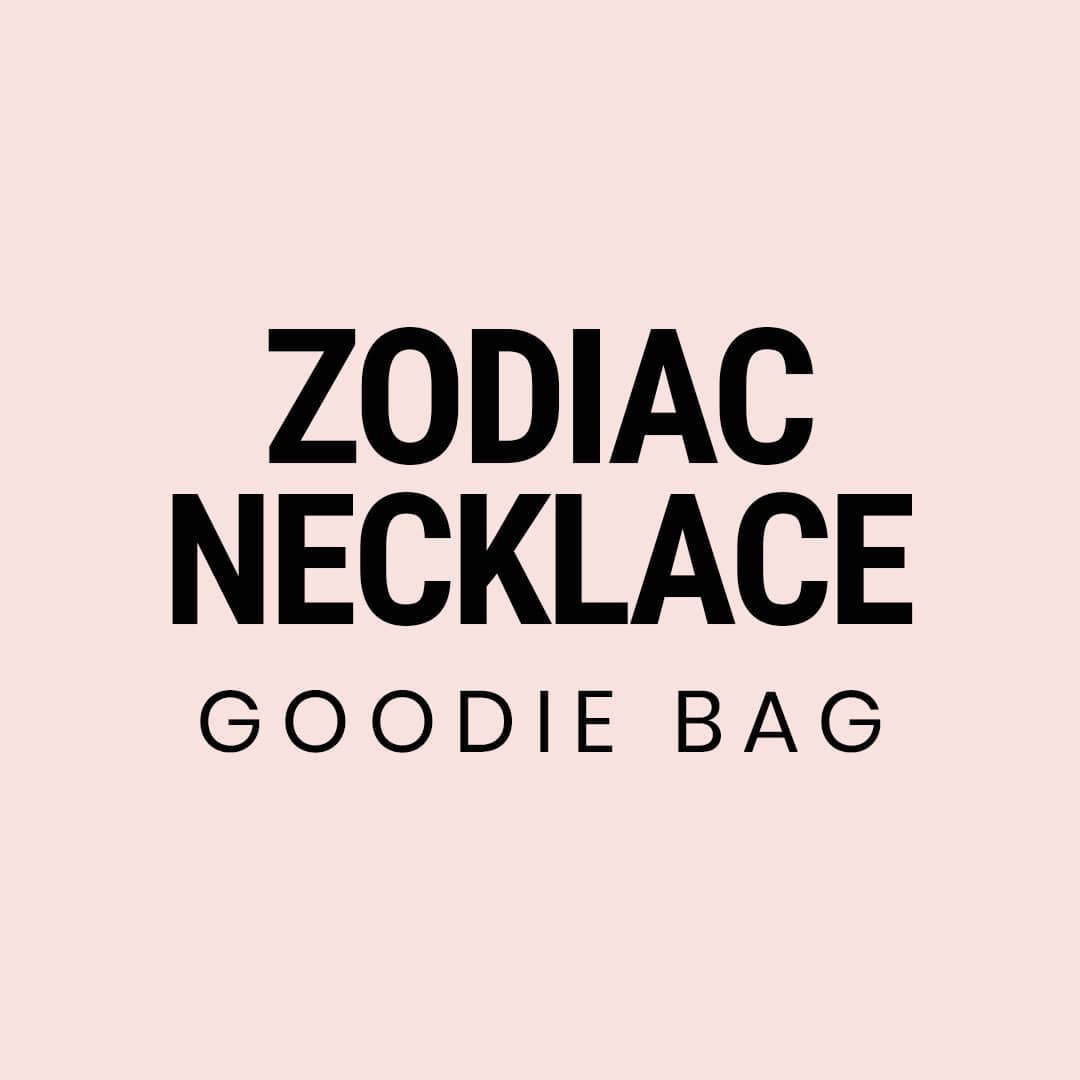 Bohomoon Stainless Steel Zodiac Necklace Goodie Bag