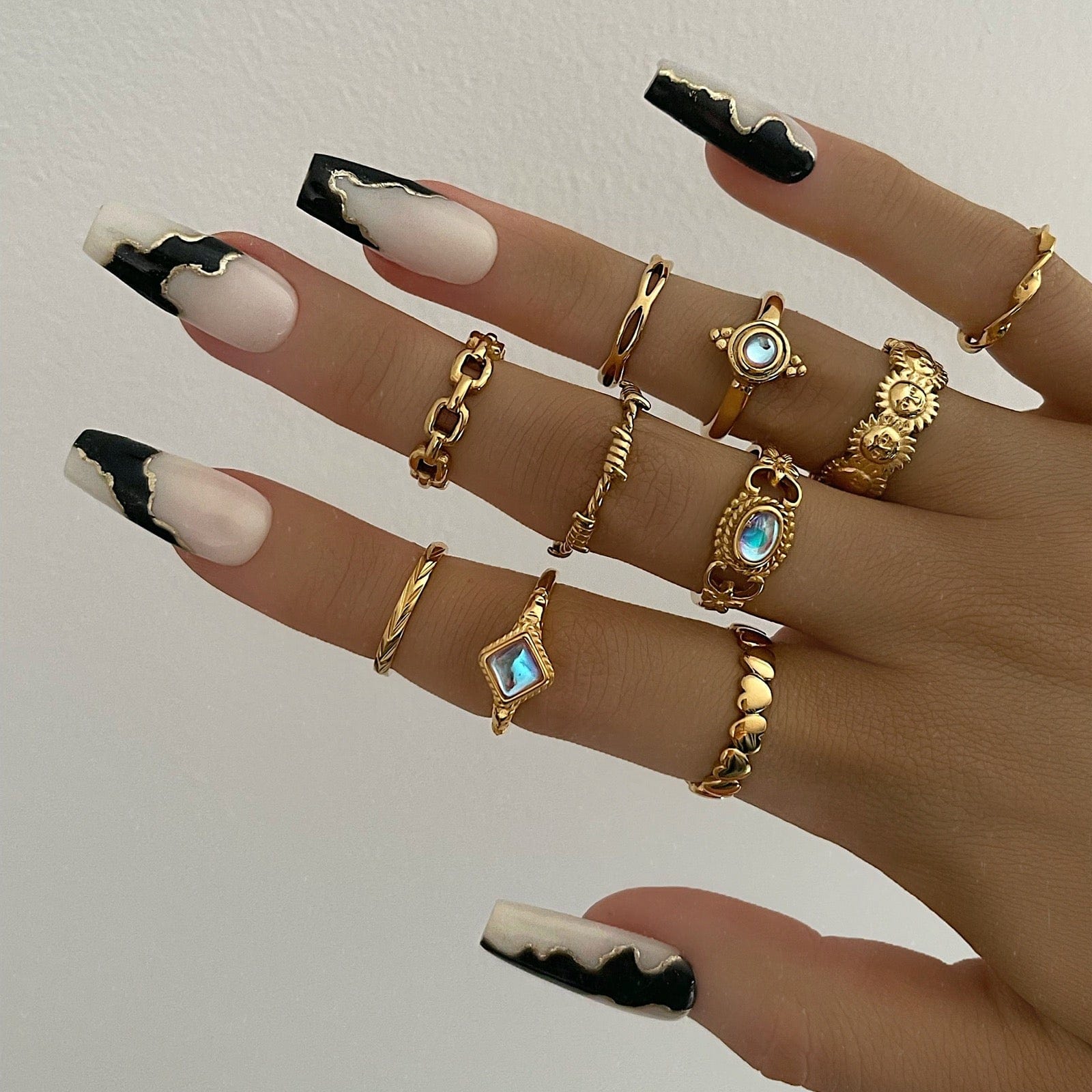 BohoMoon Stainless Steel Zuri Ring