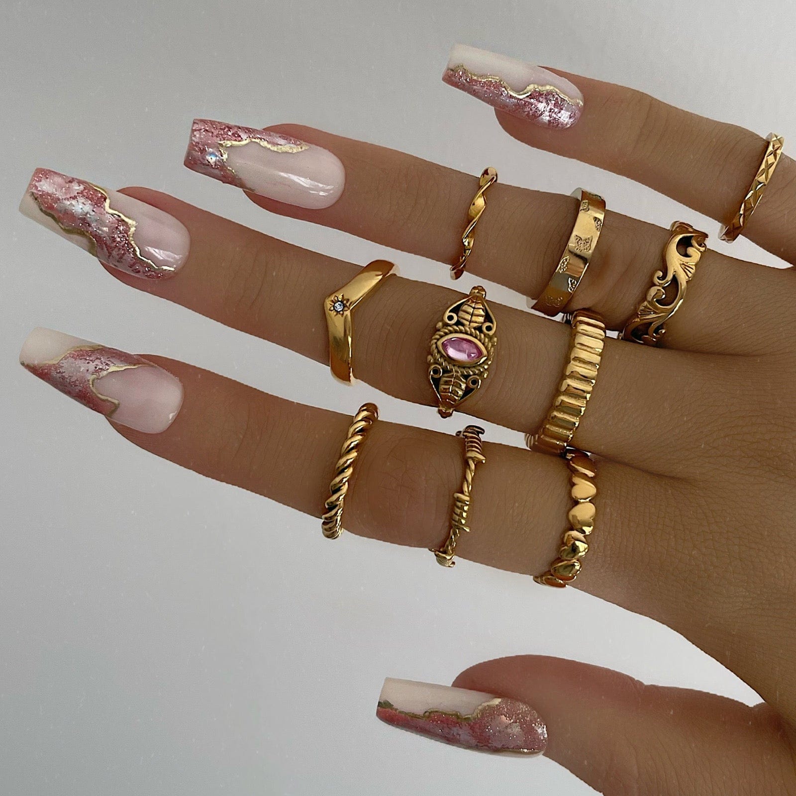 BohoMoon Stainless Steel Zuri Ring