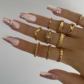 BohoMoon Stainless Steel Zuri Ring